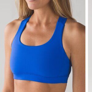Lululemon Square-Neck Workout Bra Size 4